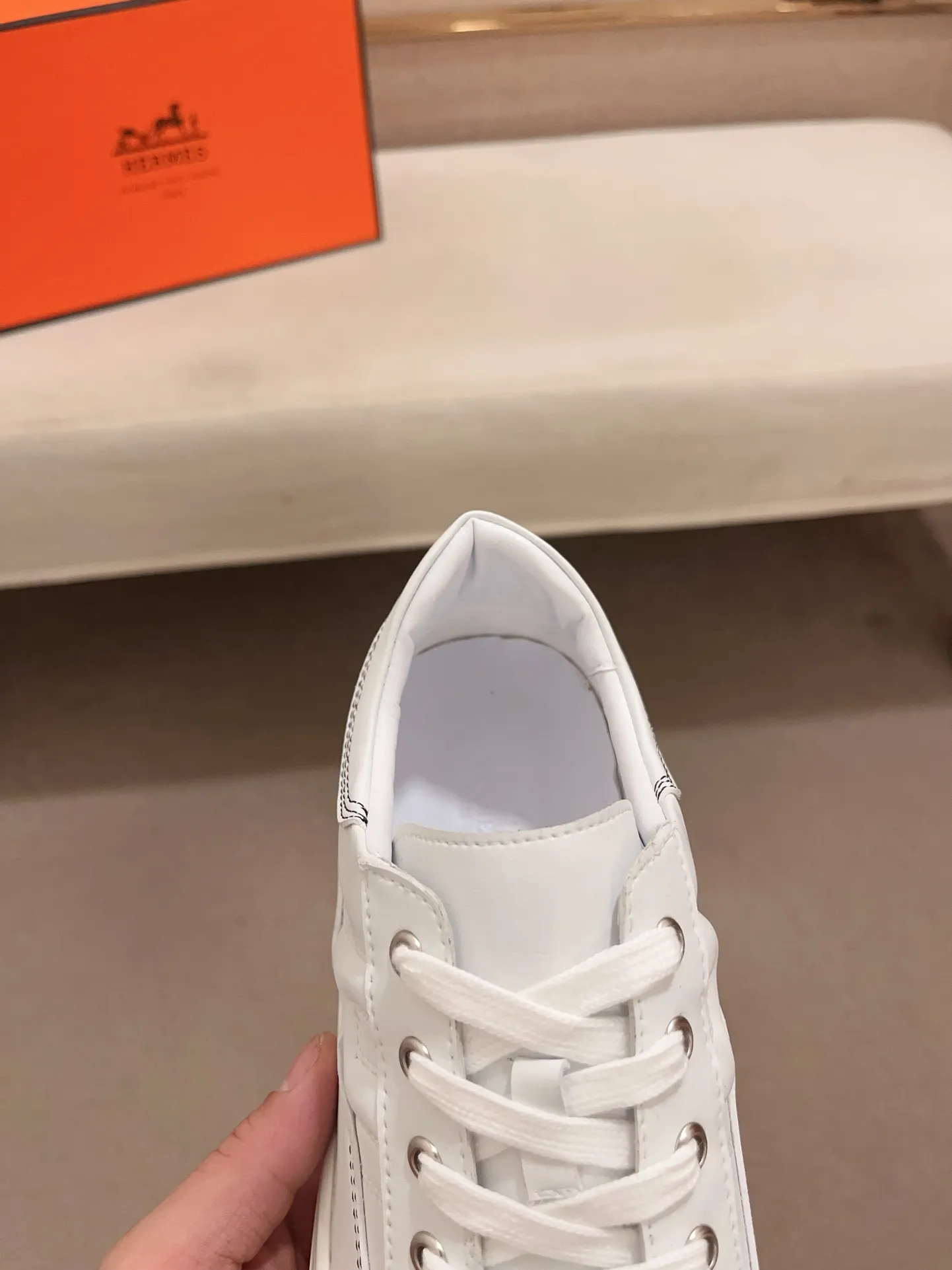 Men's clothing and shoes💰: 400💰《HERMES》【Classic Original Version】Hermès; Top 🔝 Purchasing Agency 🔍🔍Men's latest 🇺🇸 counter sales simultaneously, original ▲▲cowhide imported from Italy ▲▲Exquisite workmanship (Italian 🇮🇹Imported water-dyed 🐂cowhide lining) sole: original sole provided by the original factory, ⚠️exclusive double-layer activity·TPR·rubber·combined molded outsole; Code number: 38-44 (45/46 can be customized, non-refundable)